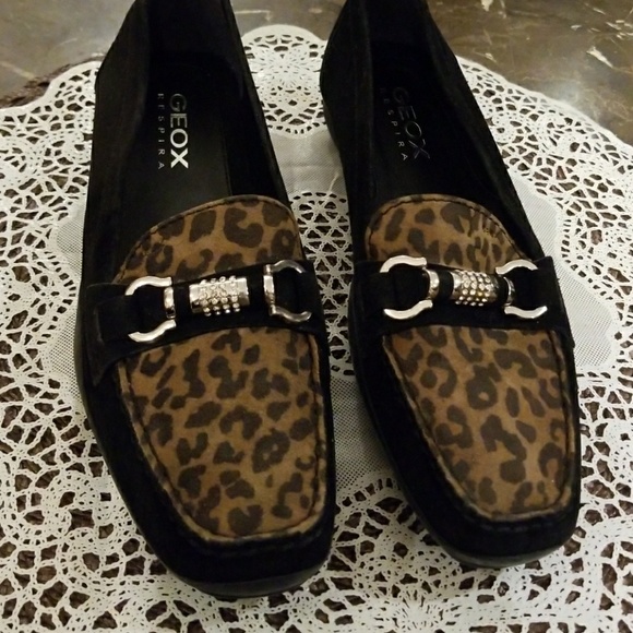 geox leopard print shoes